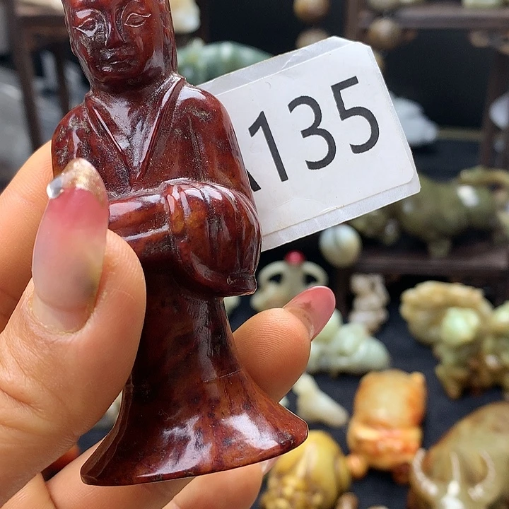 和田玉未镶嵌车挂