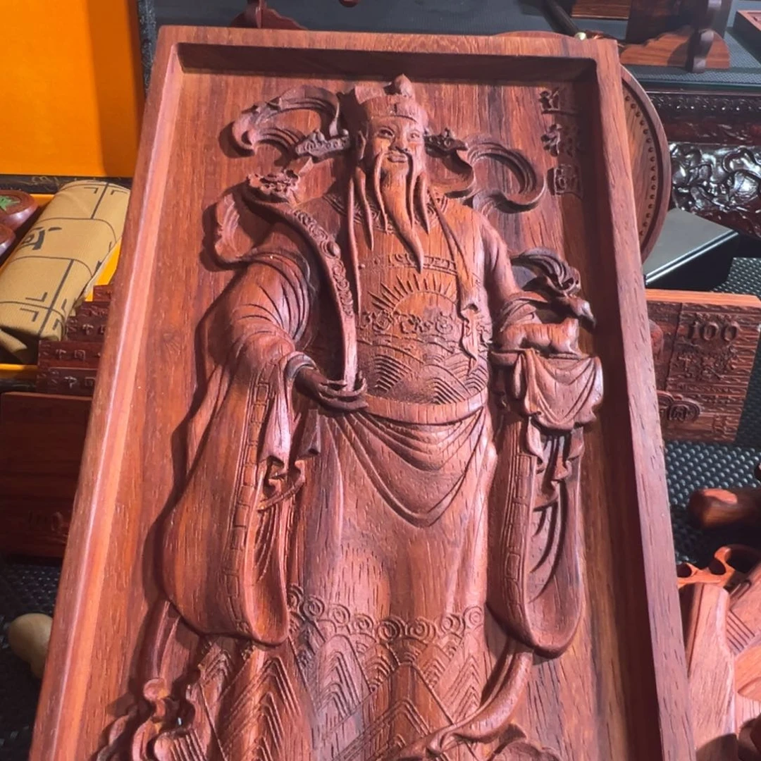 非洲紫檀（红花梨）春****清挂画福利价75送挂