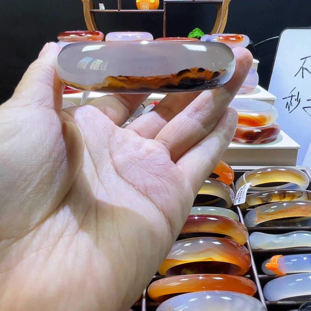 玛瑙/玉髓未镶嵌手镯
