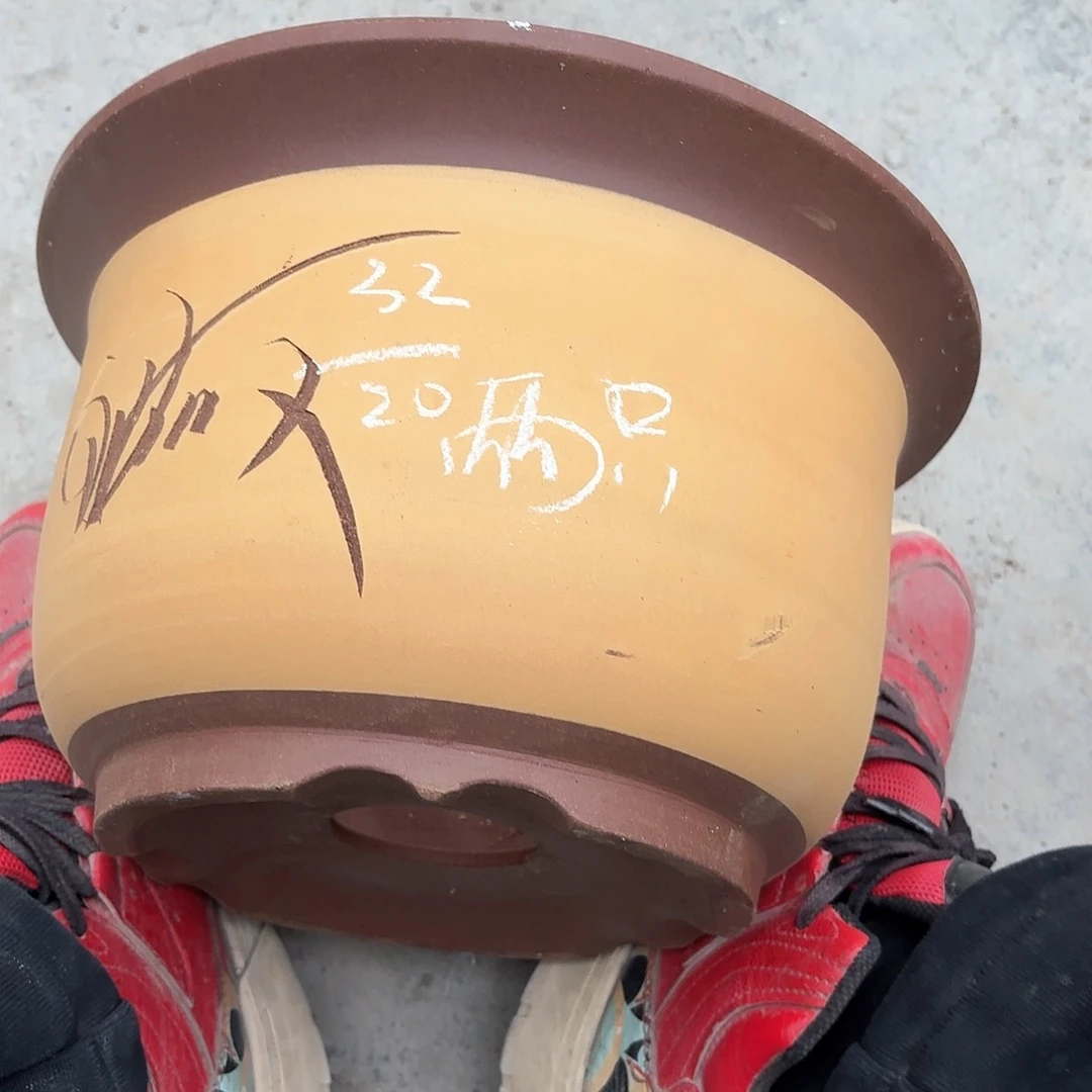 紫砂紫砂花盆，现货发
