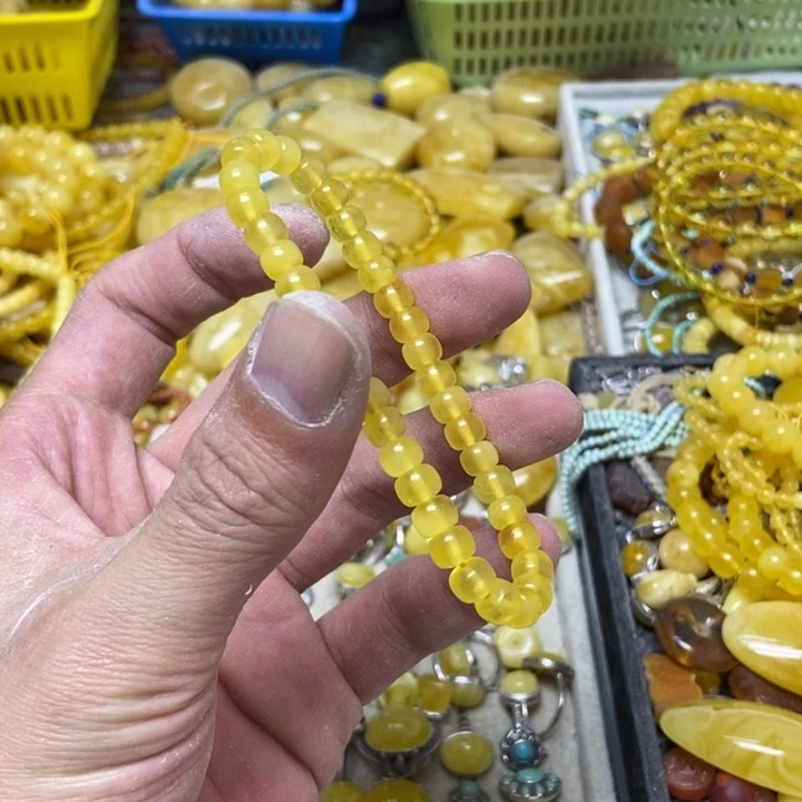 蜜蜡未镶嵌裸石多样性发货