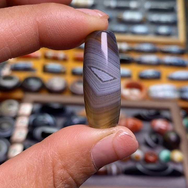 未镶嵌玛瑙/玉髓珠宝半成品