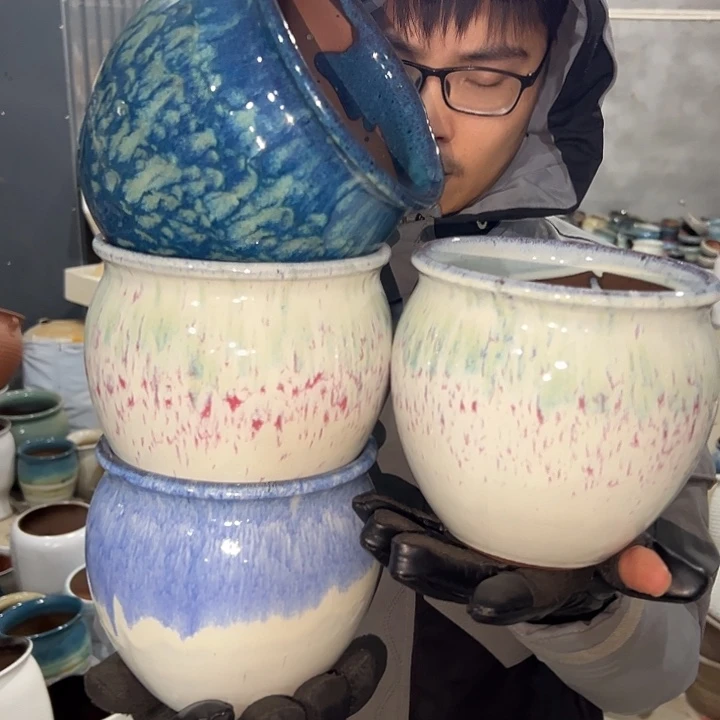 高度13口15啦啦花盆