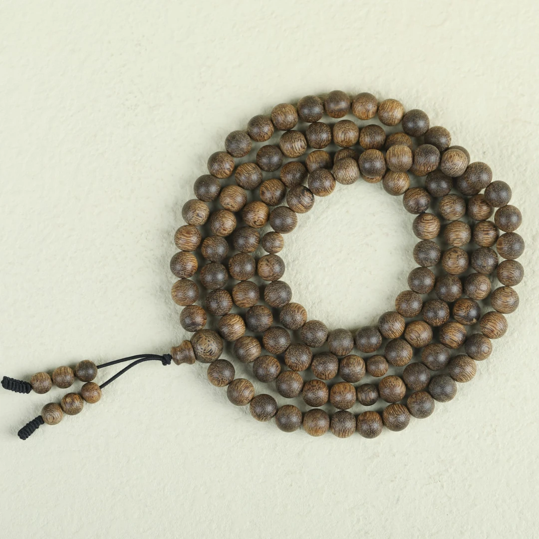 汇安沉水菩萨棋沉香36克8mm手串多圈奇韵梅子香 韵味醇厚正区天然