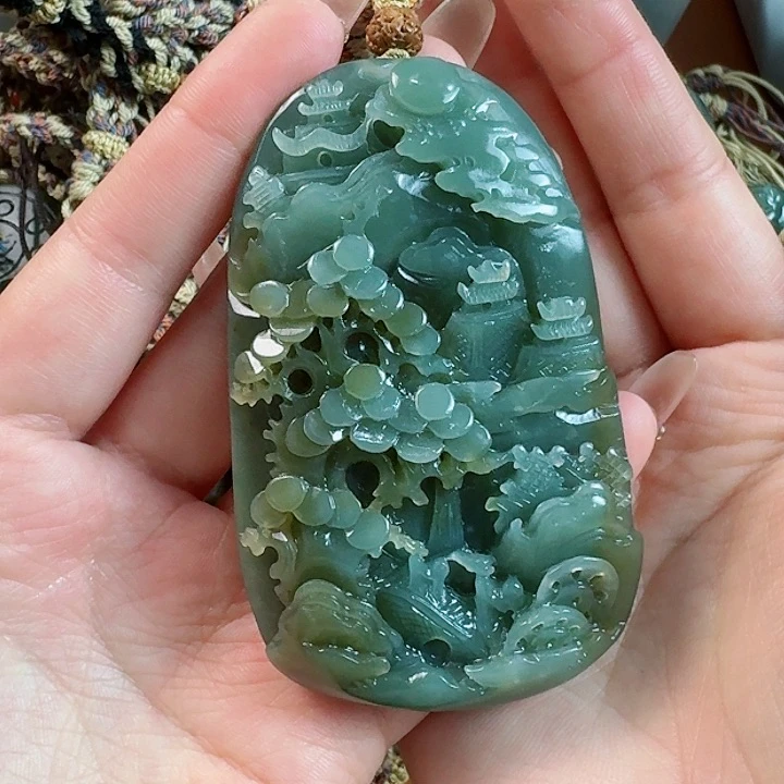 和田玉把件未镶嵌