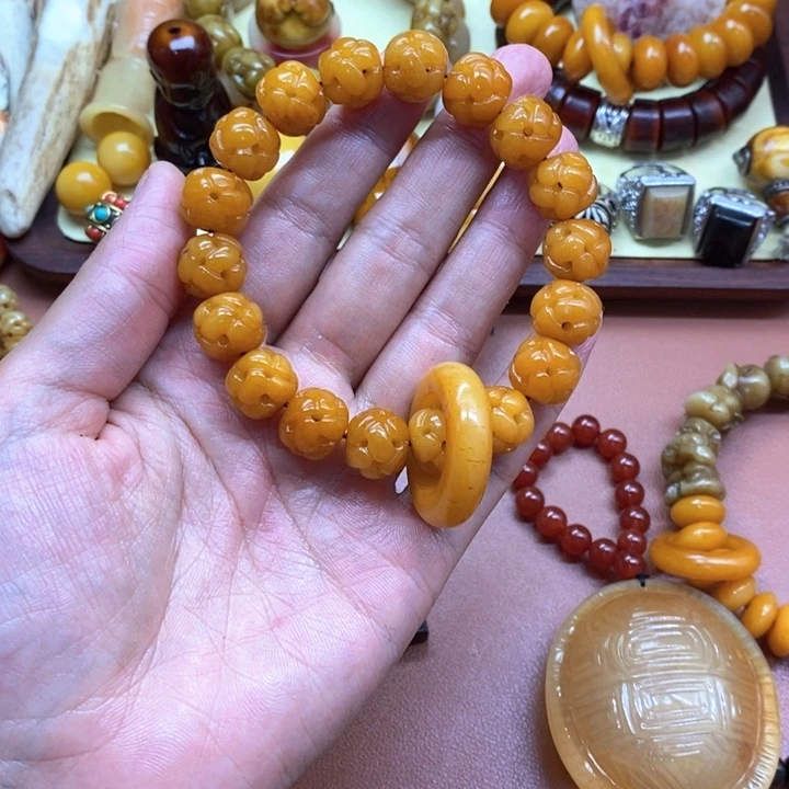 皮***忌驼骨手串/手链驼骨