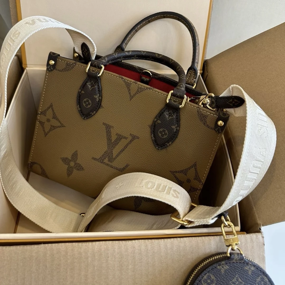 99新 LouisVuitton/路易威登 【娇】Onthego二合一PVC芯片 518886