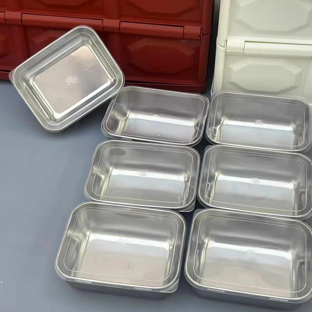 方盒8个家户外烧烤用品野餐餐具【汤家限定】