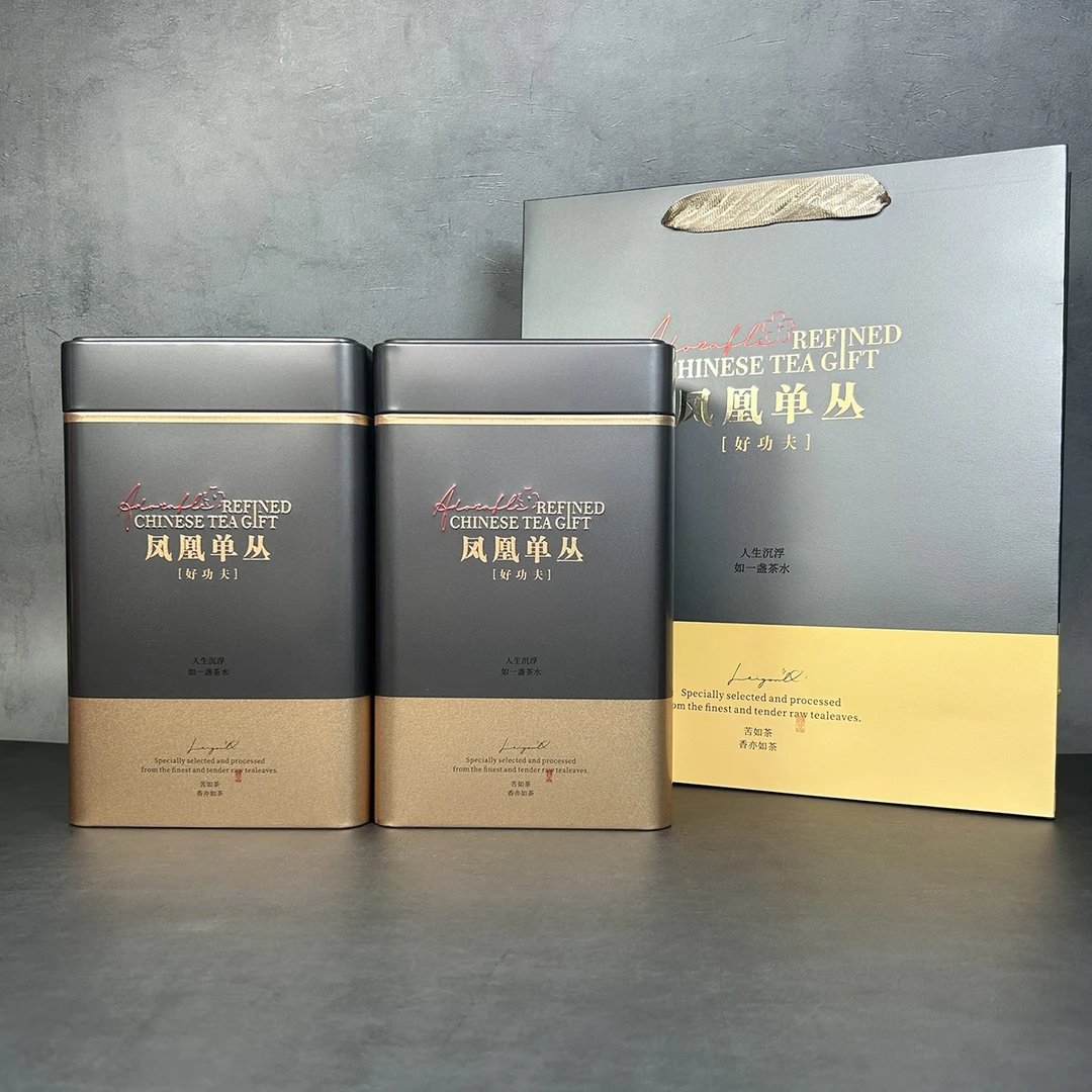 浓香大乌叶一斤（250g*2罐礼盒）凤凰单丛茶叶500g