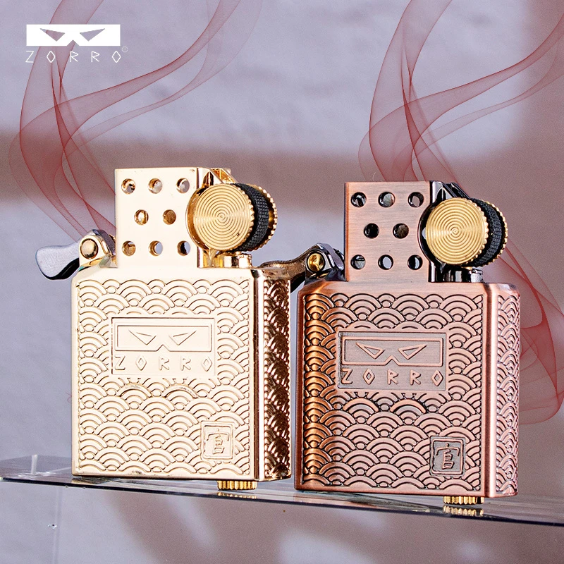 佐罗902官二代内胆打火机盾卡防风全新升级弹珠高档经典通用机芯