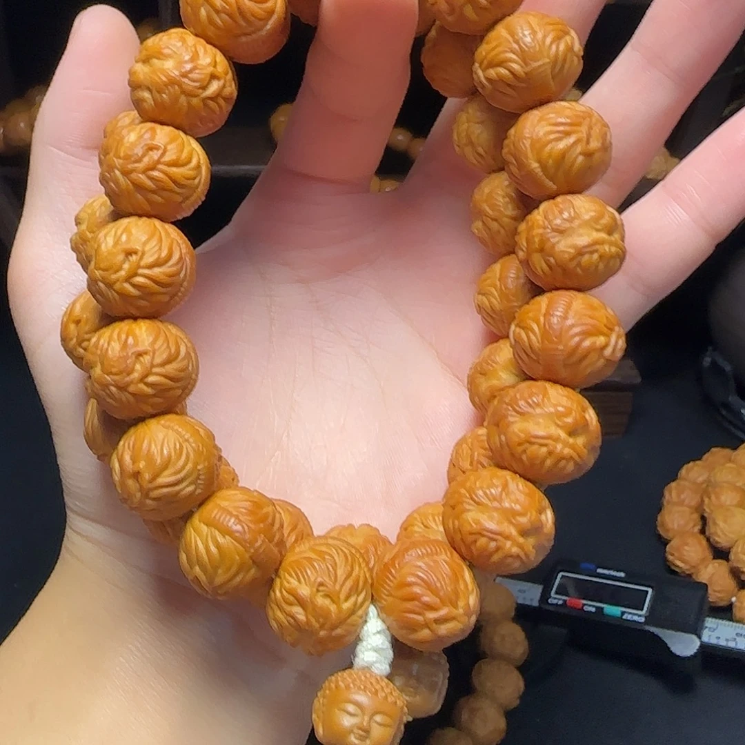 刺***儿猴头核桃吊坠猴头