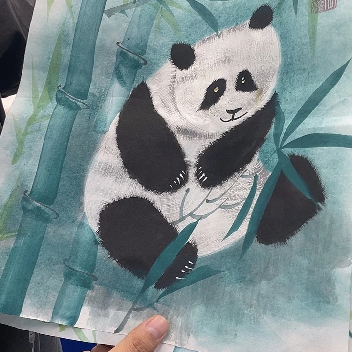 国画手绘图画欣赏一下