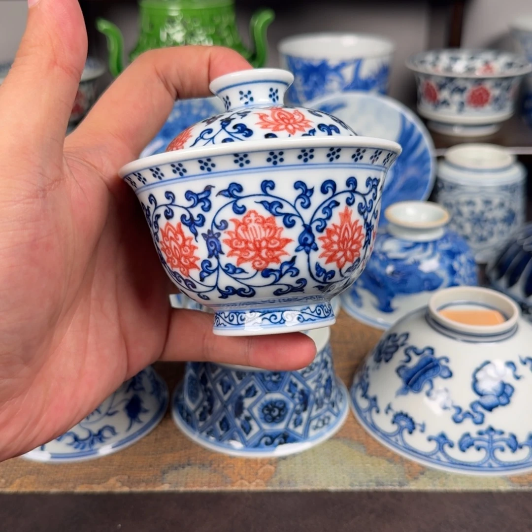 现代手工手绘茶器