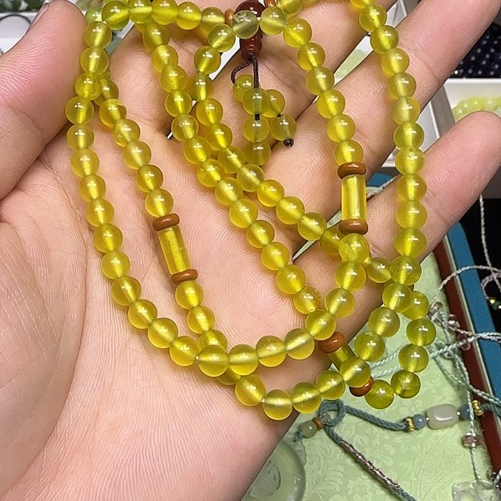 合金蛇纹石玉颈饰