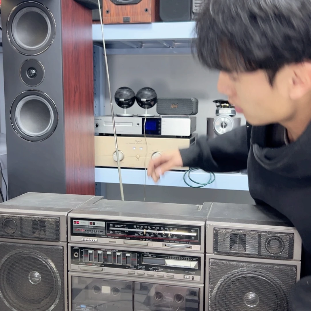 8新三洋收录机故障几二手不包邮