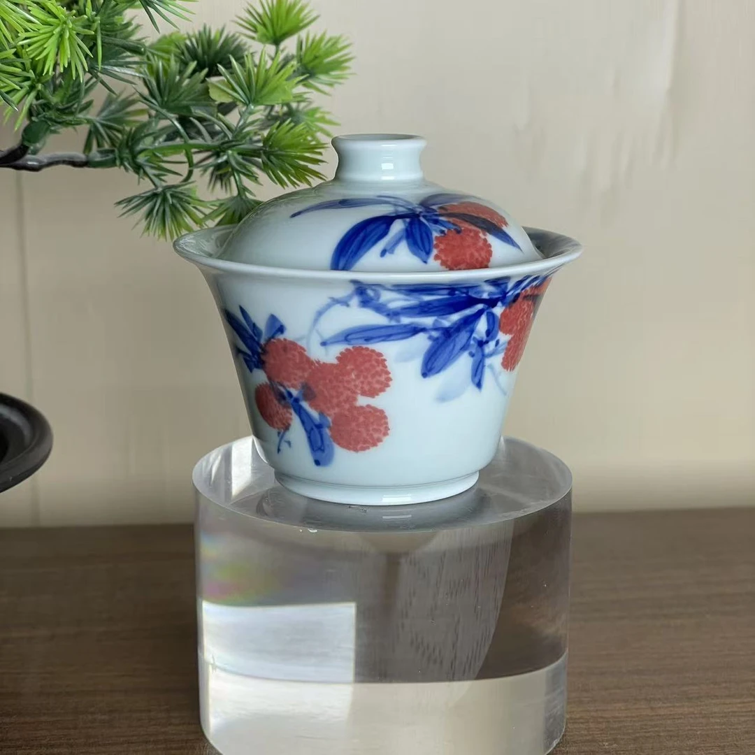戴窑 荔枝盖碗 DY012
