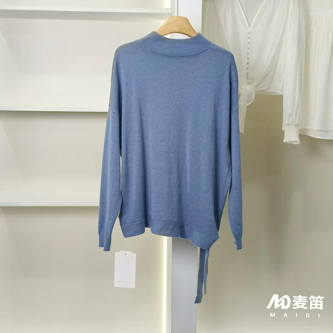 【麦笛·品牌新款】5082665 春秋简约时尚套头针织衫品牌女装折扣