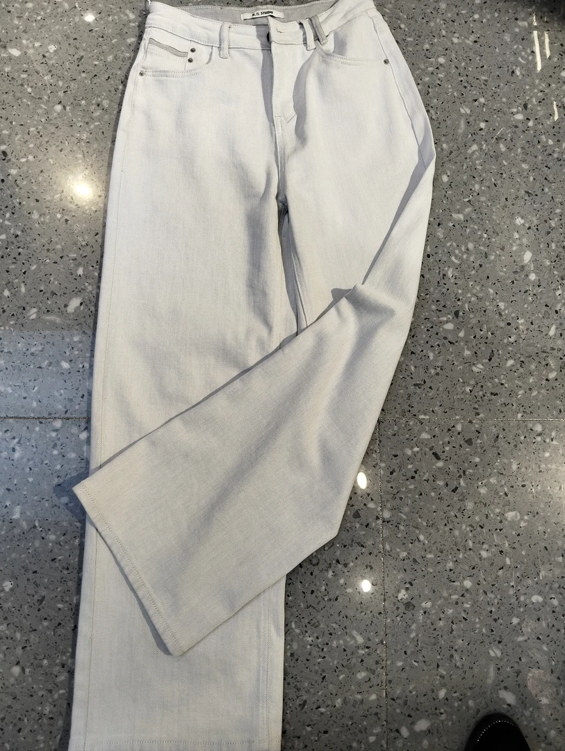 莉姐：9116#2025时尚洋气百搭直筒裤