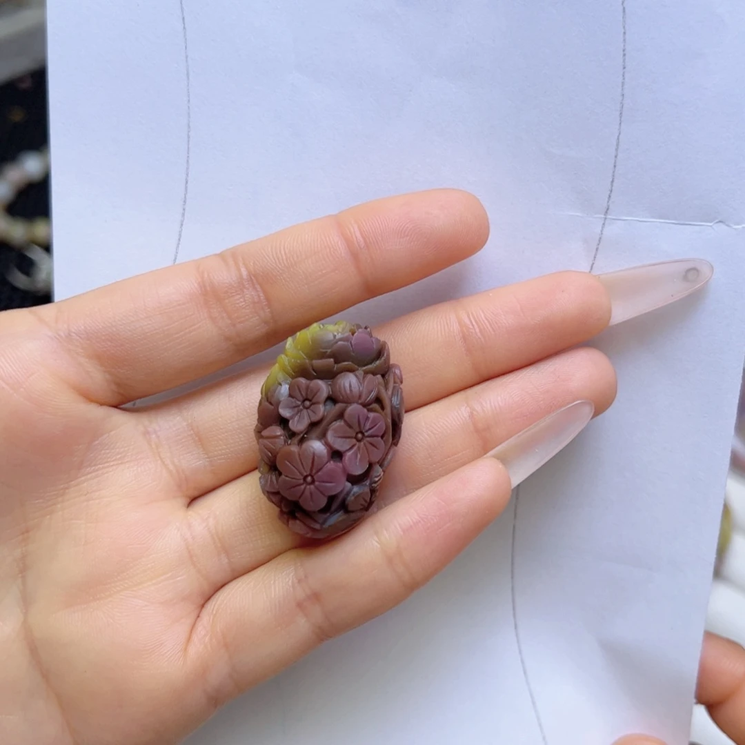 玛瑙/玉髓未镶嵌定制吊坠