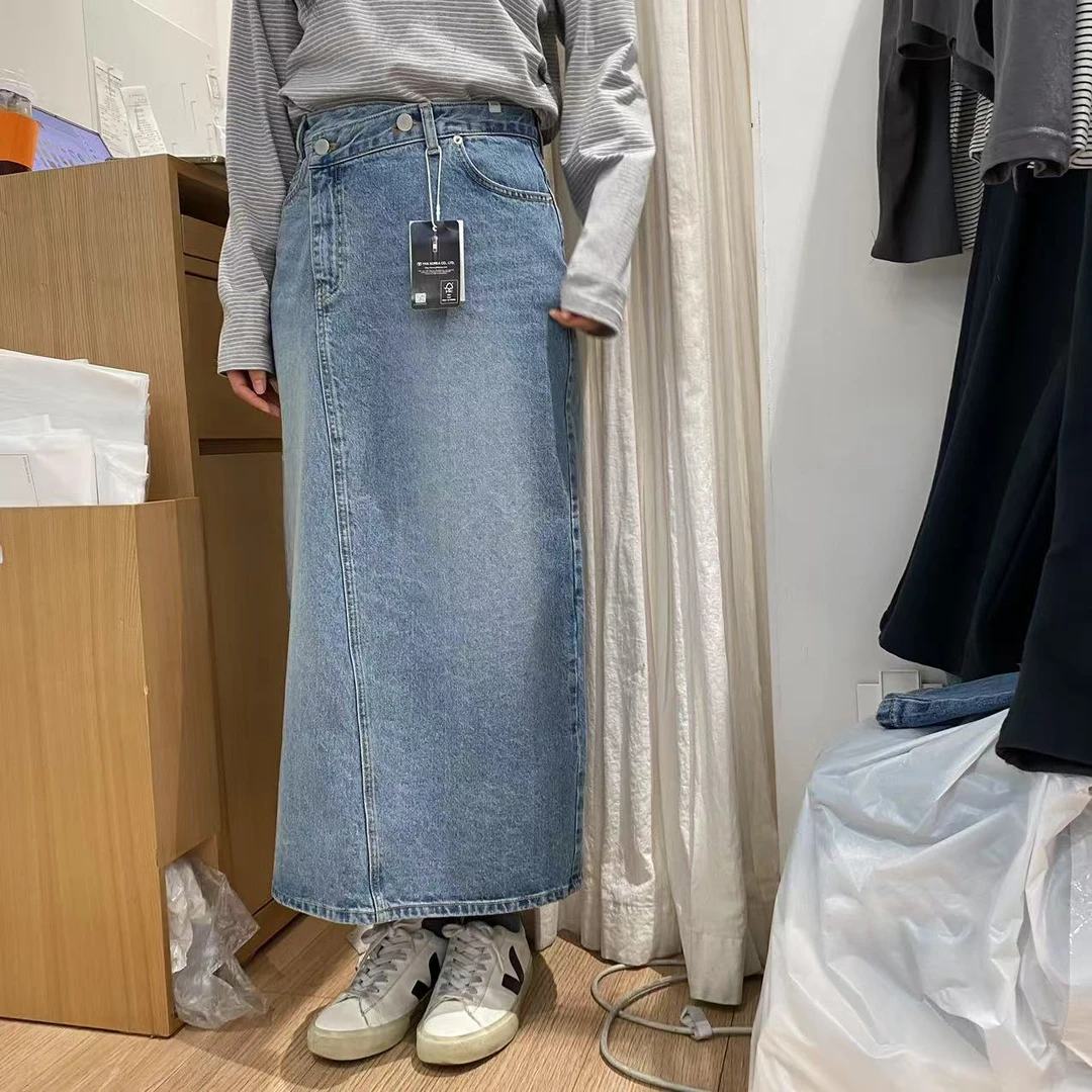 韩国东大门A2优选春季新款女士牛仔半身裙《NO退NO换》