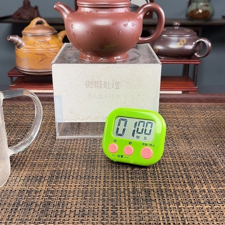 灯***）茶壶紫砂宜兴原矿泥料手工紫砂壶