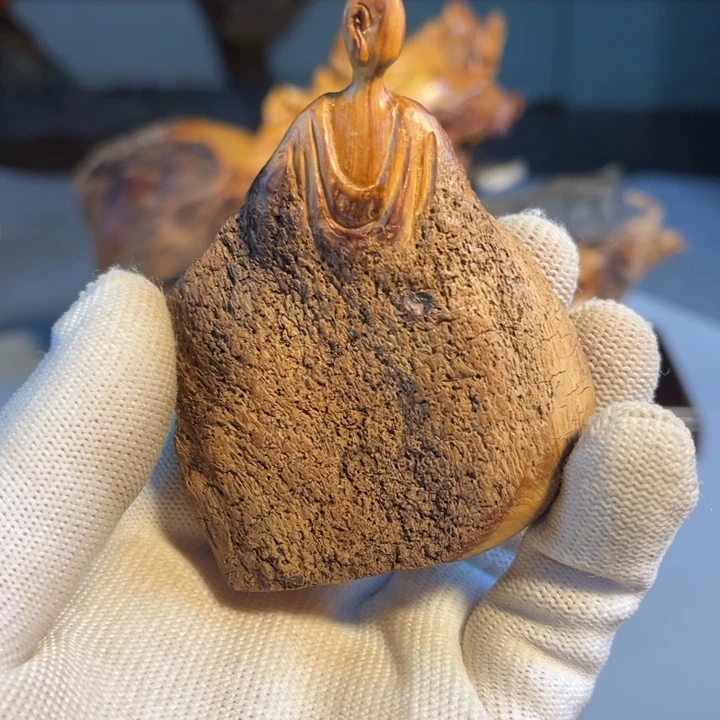 柏木（崖柏）根雕工艺摆件