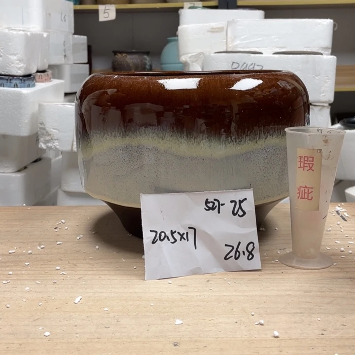 紫砂花盆多肉花盆微瑕25