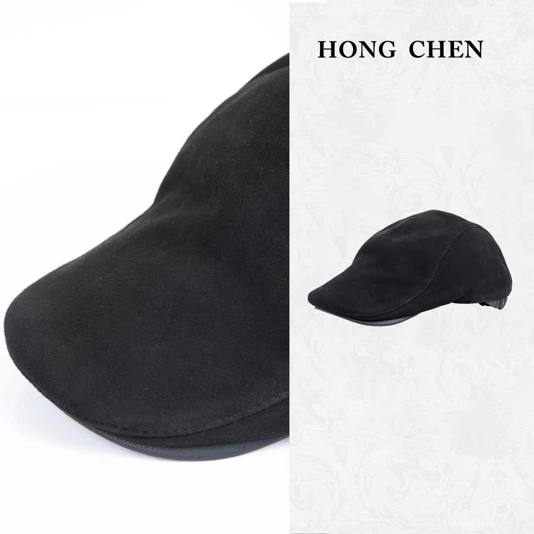 【虹辰·复古前进帽】高端时尚英伦风优雅百搭高级感休闲帽子-HC1895