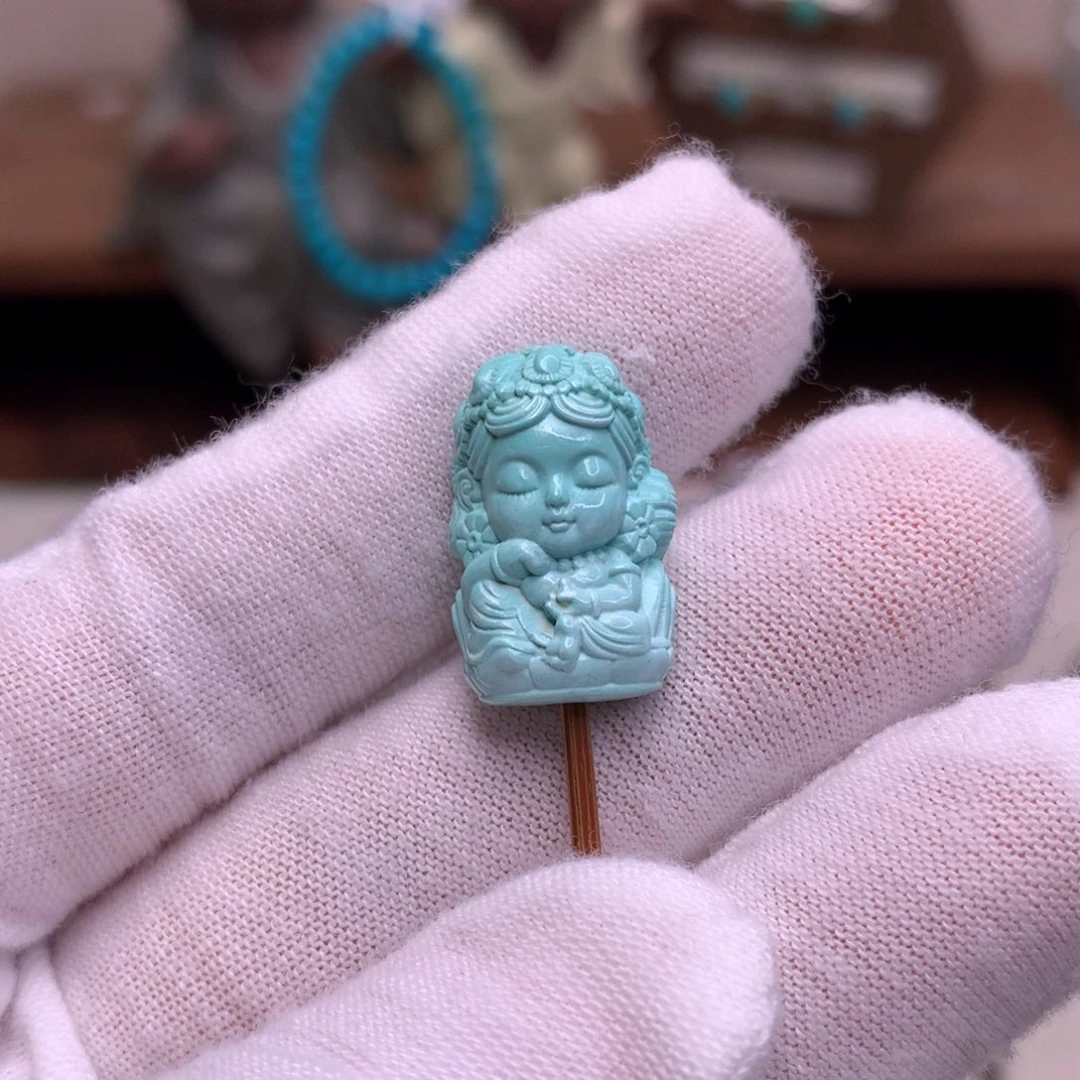 绿松石未镶嵌配饰