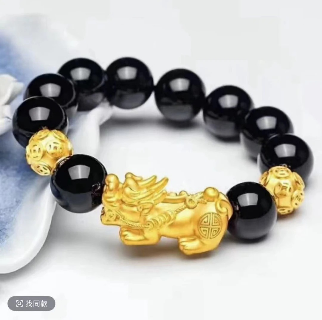 合金手链 男士 合金貔貅手串  时尚设计款  精美百搭