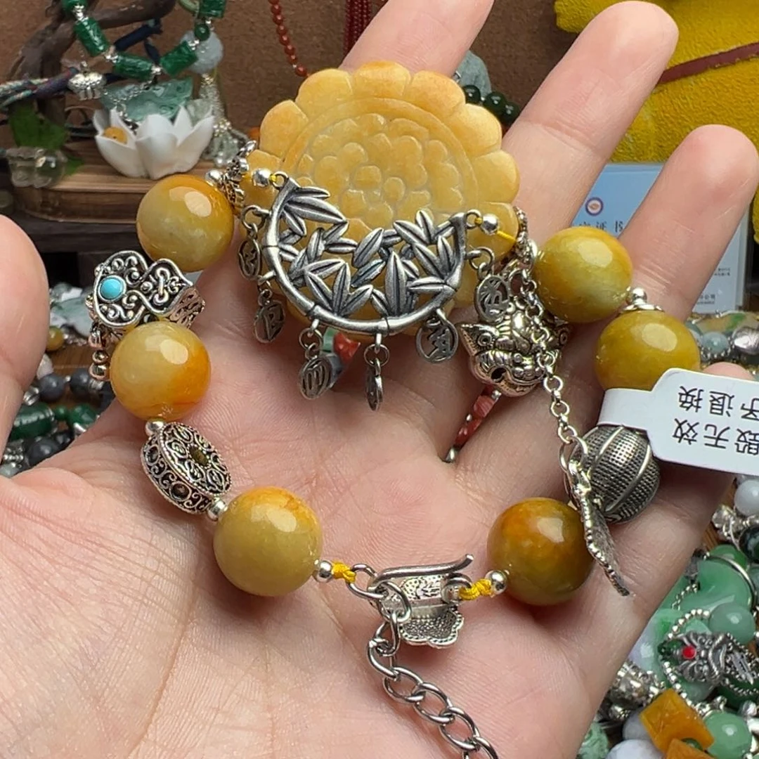 快***神翡翠未镶嵌颈饰吊坠