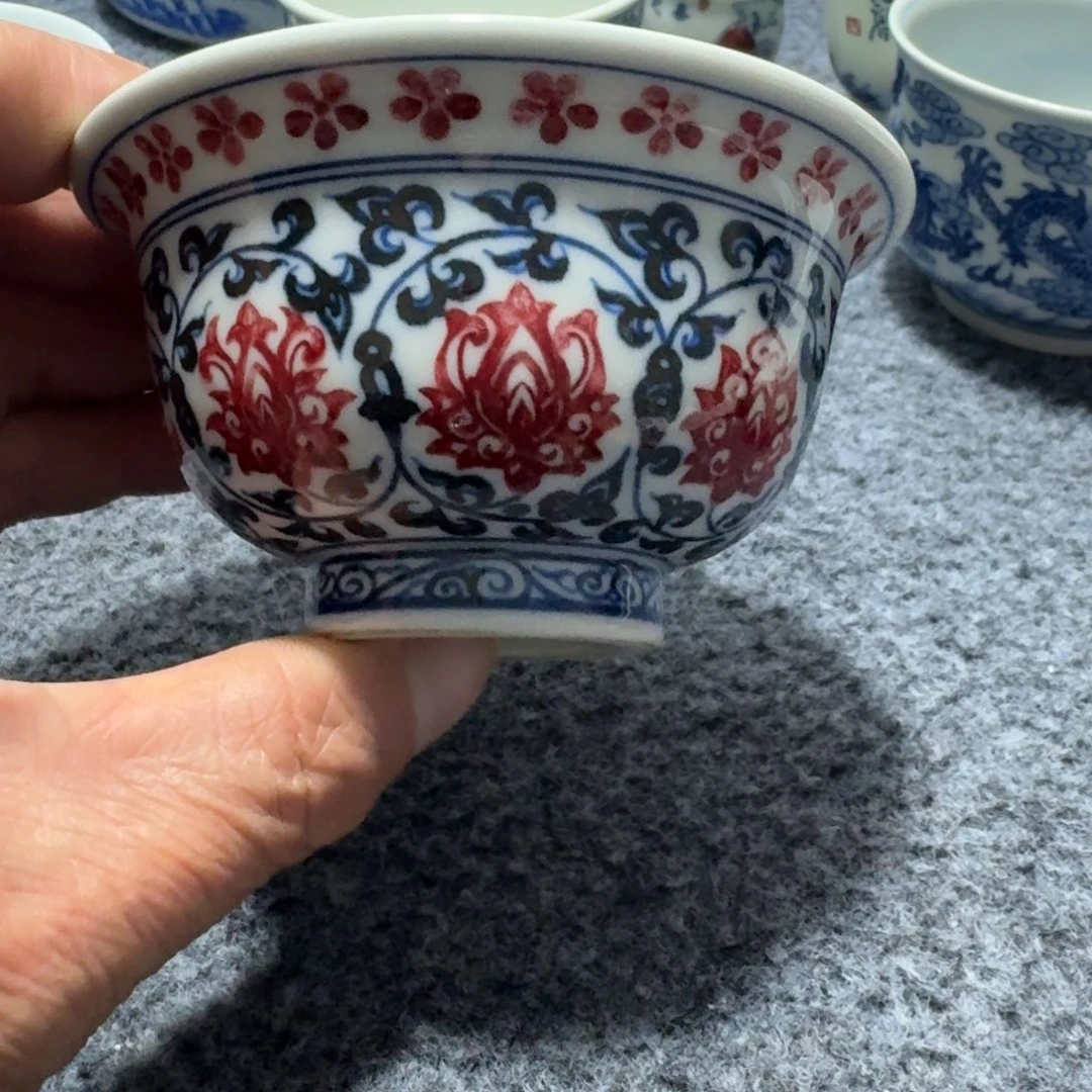 现代景德镇陶瓷手绘茶具