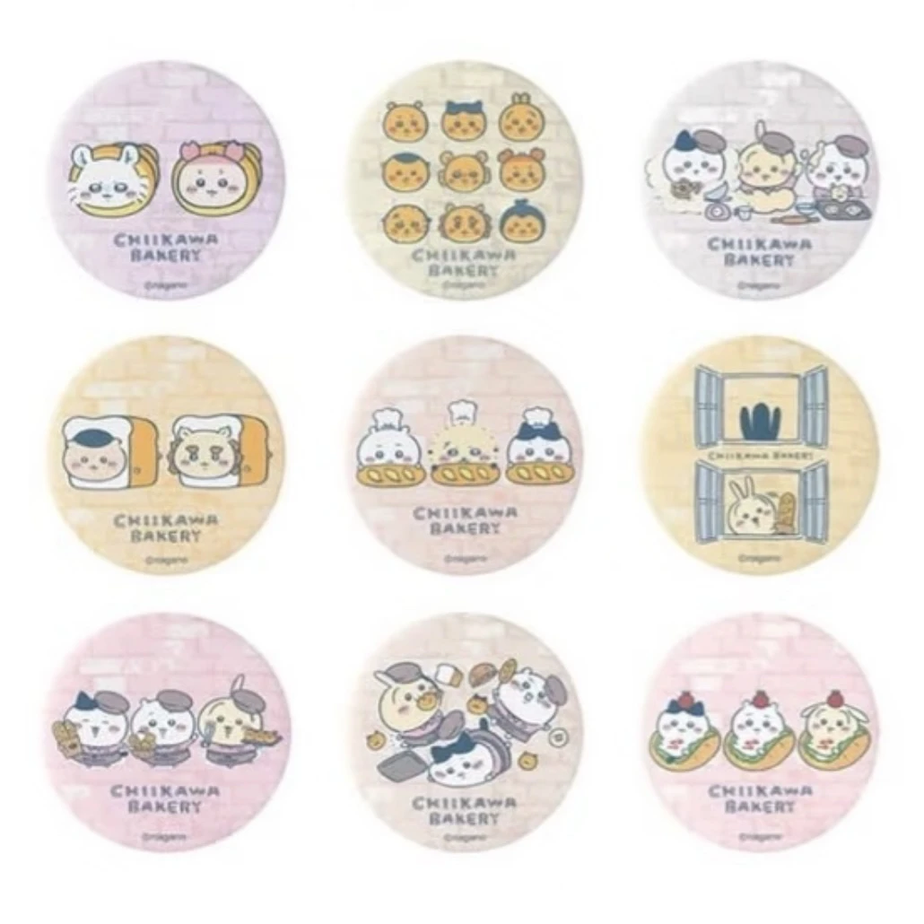 chiikawa 面包房系列 面包店吧唧徽章＆挂件（默认代拆）