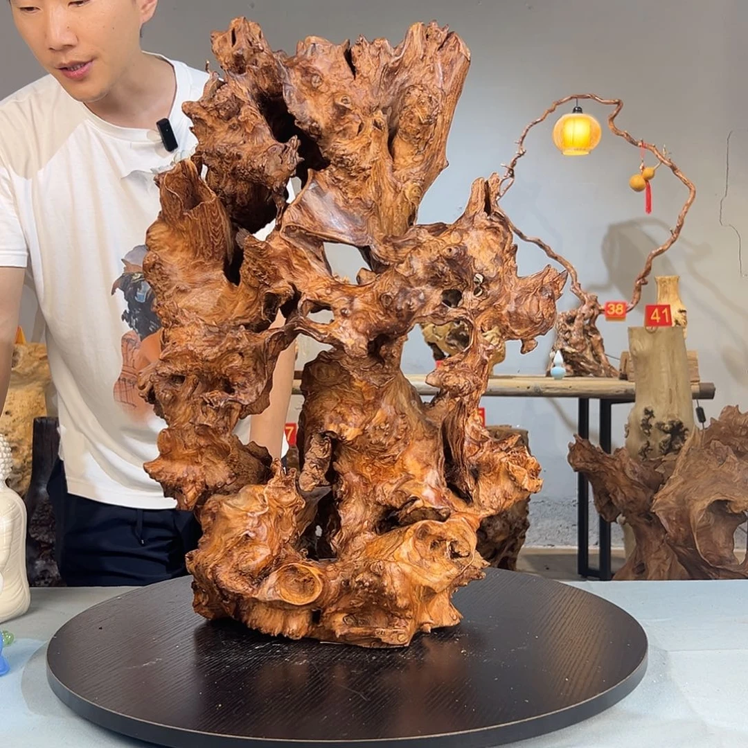 永***阁香榧木皖南根雕7777自然一体