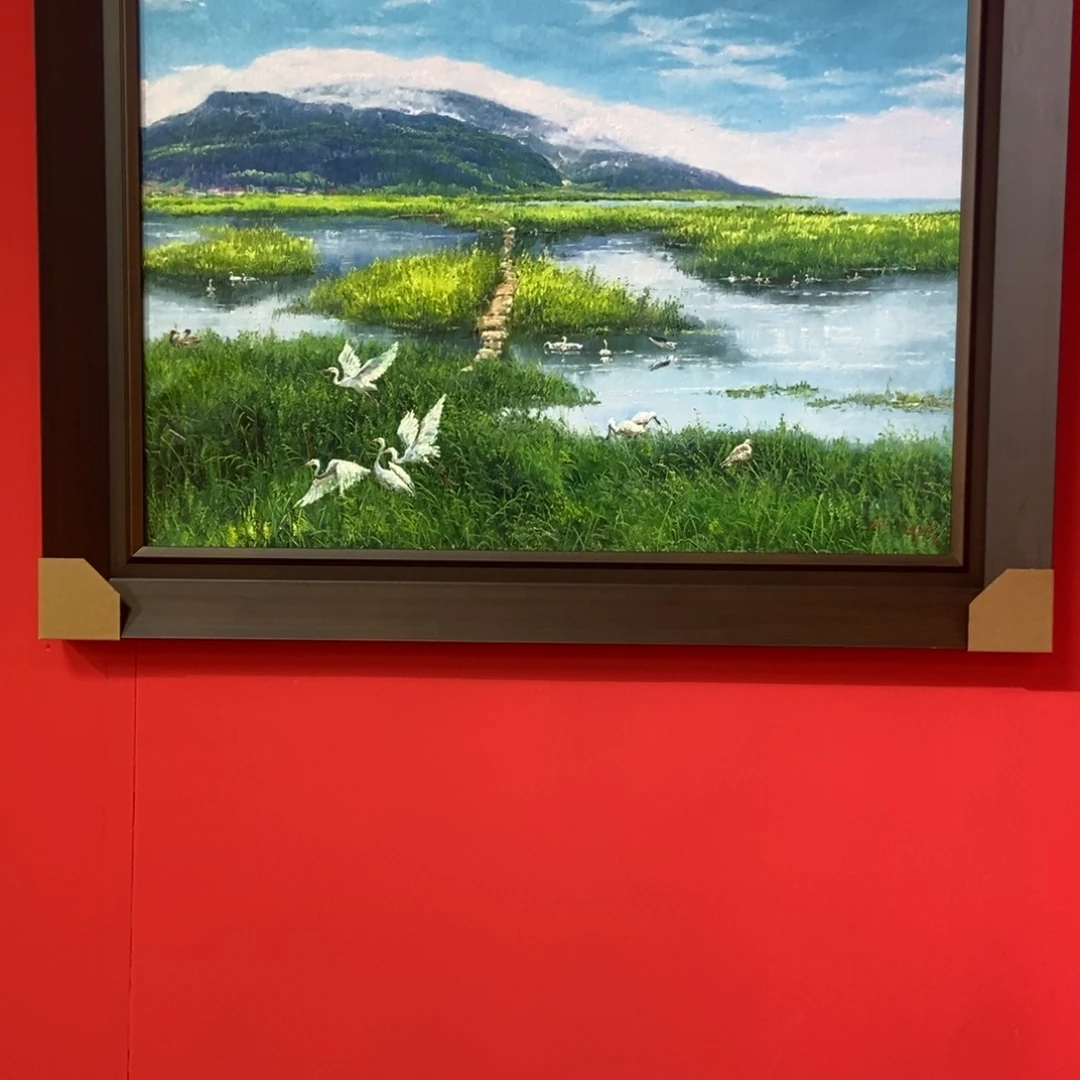 如***夫油画朝鲜艺术家作品