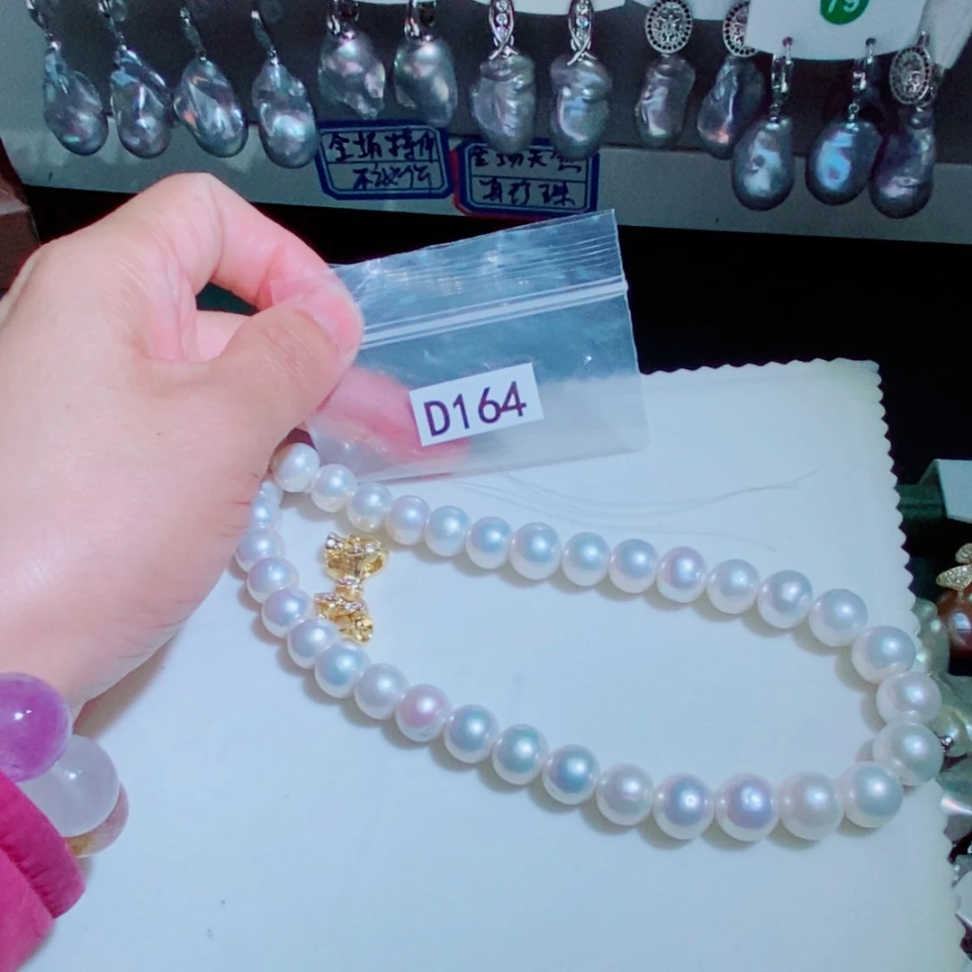白***梦淡水珍珠银S925镶嵌其他