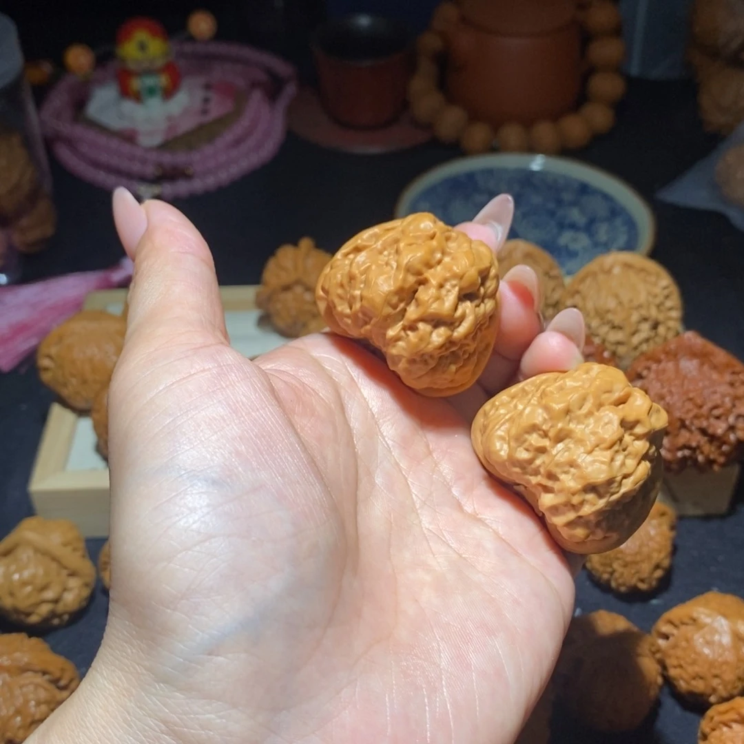 文玩核桃吊坠蛙蛙39