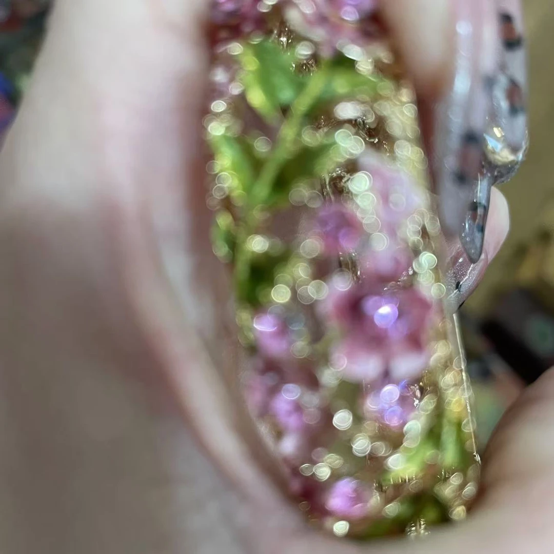 376----花 粉 卓 家居摆件