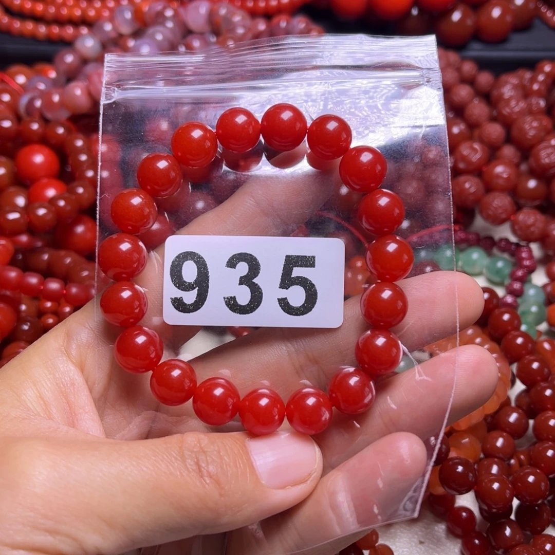 一***妈南红玛瑙未镶嵌手链