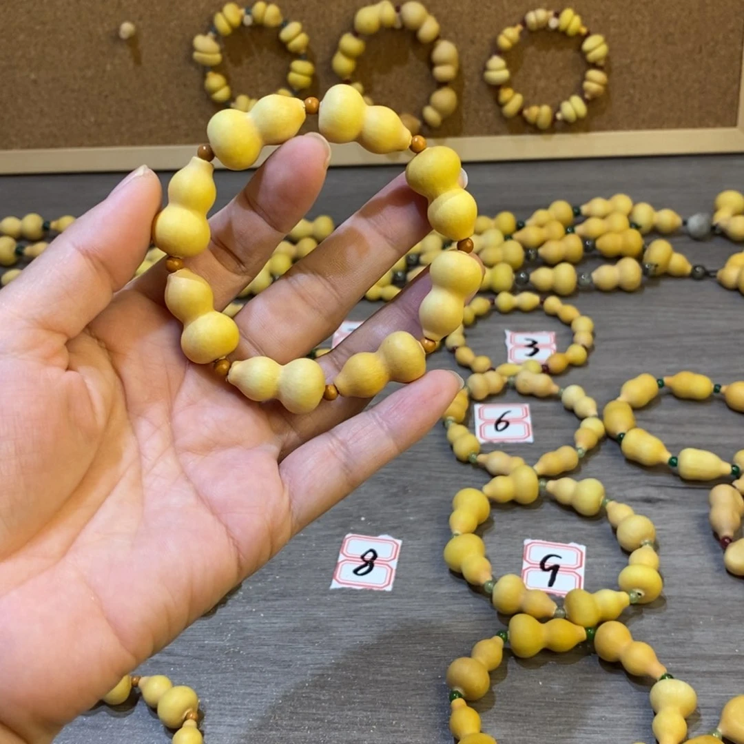 饭***饱纯天然小葫芦手串