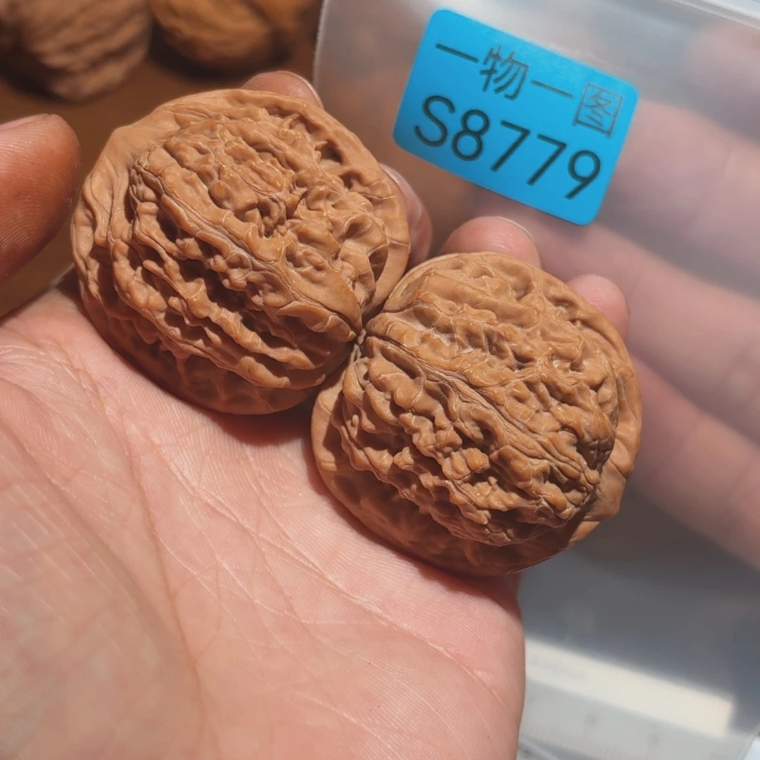 吊坠文玩核桃望月
