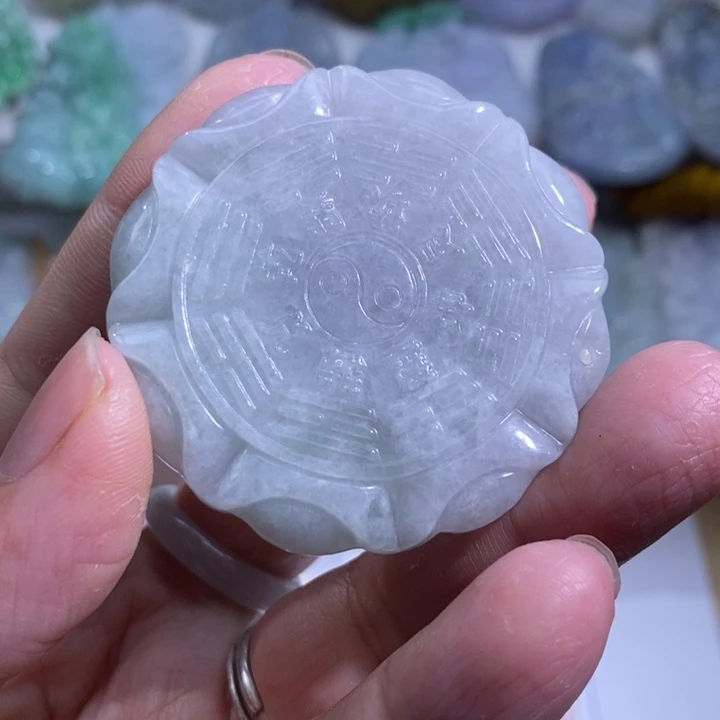 【闪购商品】颈饰未镶嵌翡翠八破