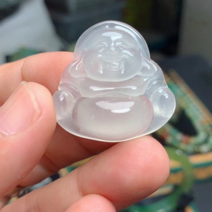 石英质玉未镶嵌吊坠(不含链)