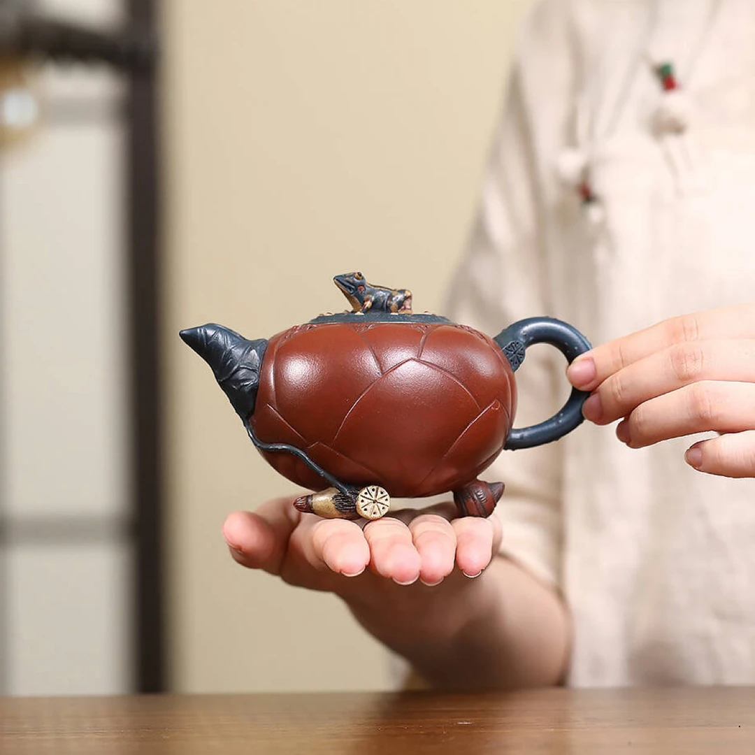 双省大力作【小青蛙莲子】220cc 作者：高建芳 作品