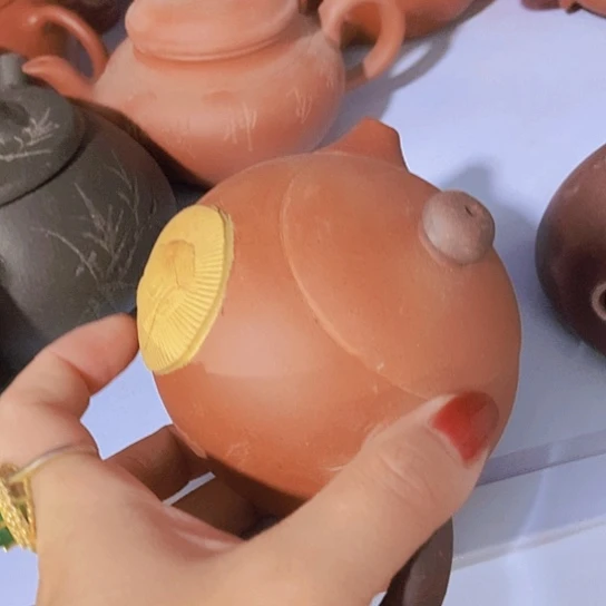 全手工半手工制作宜兴紫砂壶