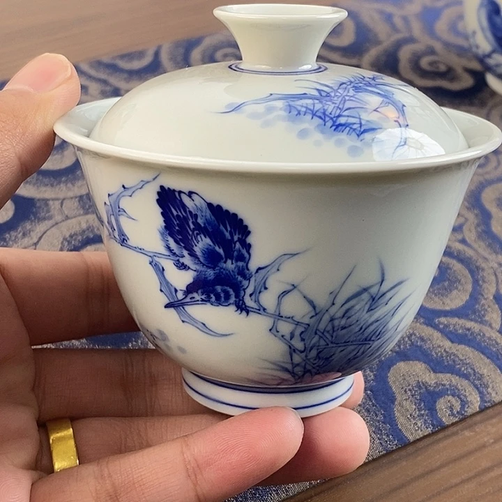 盖碗景德镇陶瓷盖碗