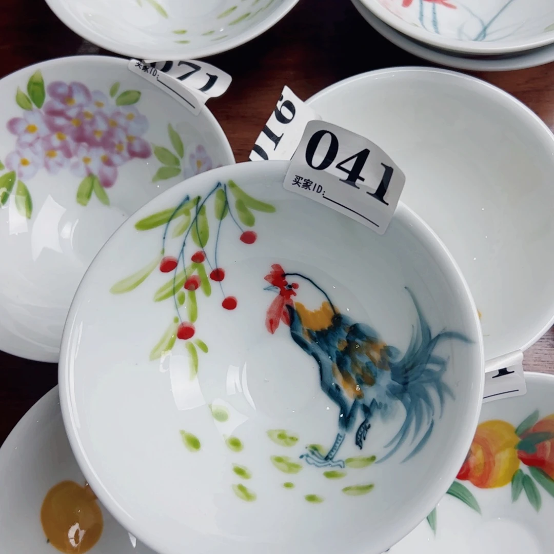 景德镇陶瓷手工手绘制作