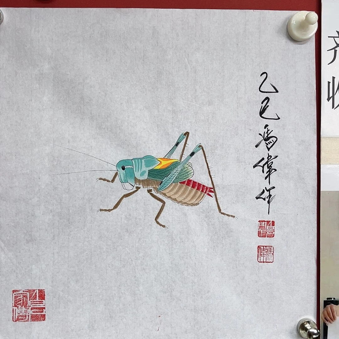 国画冯伟老师国画作品月