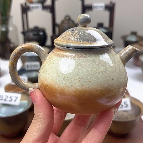 非**黑柴烧茶具柴烧茶具