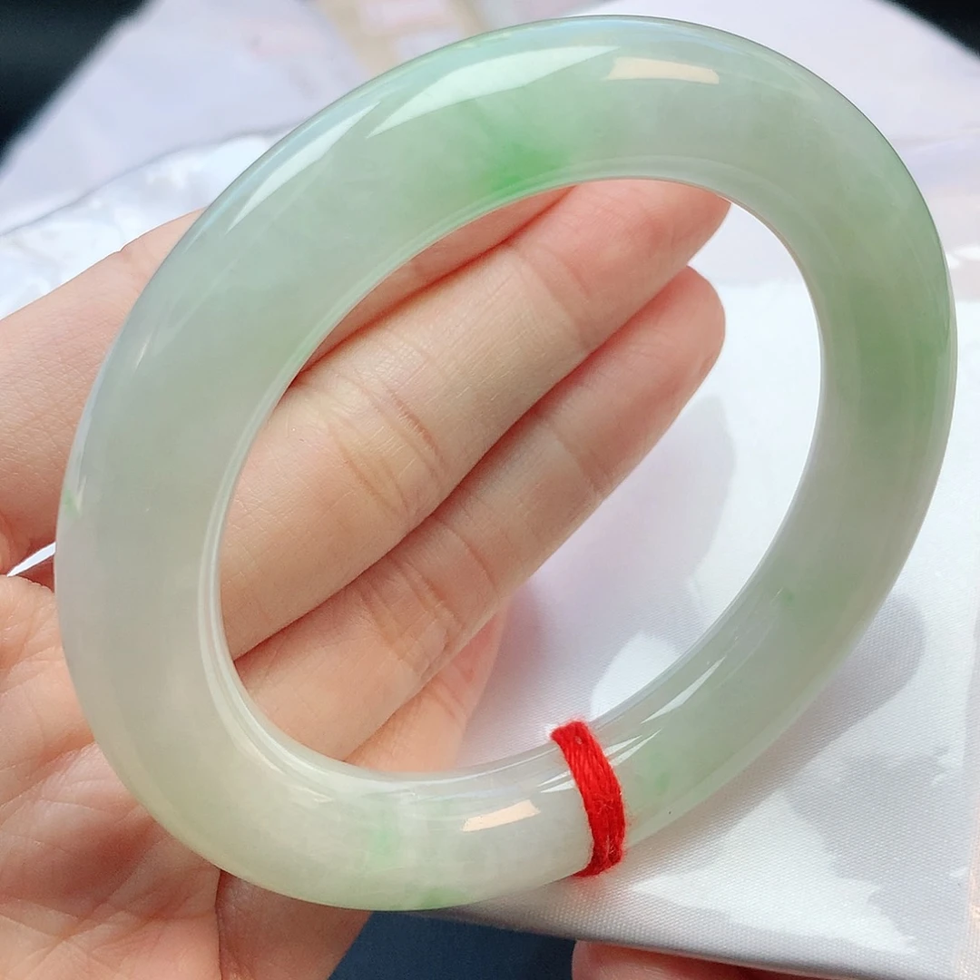 未镶嵌手镯翡翠57圆条880771